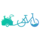 Cyklande Städarna logotyp